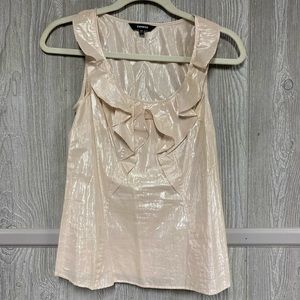 Shimmer Blush Pink Express Top NWOT Size XS